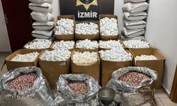 İzmir’de rekor düzeyde uyuşturucu hap operasyonu: 2,3 milyon adet ele geçirildi