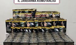 Jandarma kaçak çay ve tütün ele geçirdi