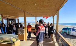 Jandarma’dan çevre koruma eğitimi ve kıyı temizliği