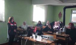 Kadın çiftçilere eğitim verildi