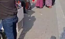 Kadınlar saç başa kavgaya tutuştu: O anlar kamerada