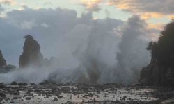 Karadeniz'de tsunamiyi andıran görüntüler