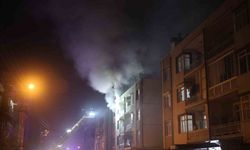 Konya’da apartman dairesinde korkutan yangın