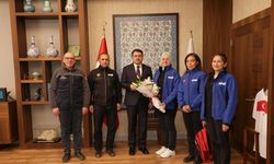 Kütahya AFAD’dan kuruluş yıl dönümünde valiliğe ziyaret