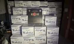 Kütahya'da bir araçta 5 milyon 190 bin boş makaron ele geçirildi