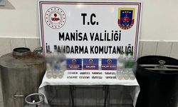 Manisa’da jandarmadan sahte içki operasyonu