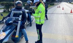 Manisa'da motosiklet denetimlerinde 1,8 milyon TL ceza