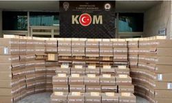 Mardin’de 78 bin paket kaçak sigara ele geçirildi
