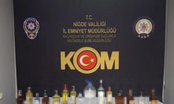 Niğde’de sahte alkol operasyonu: 7 şüpheli yakalandı