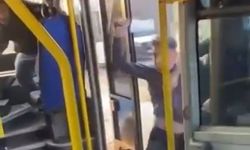 Nilüfer’de otobüsü satırla bastı