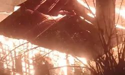 Ordu’da iki katlı ahşap evde yangın