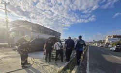 Ortaca’da araç yangını