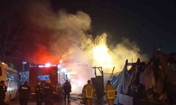 Bursa'da gece saatlerinde yangın paniği: 1 yaralı