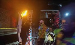 Osmaniye’de yolcu otobüsü devrildi: 3 yaralı