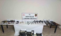 Payas’ta evini silah yapım atölyesine çeviren şahsa suçüstü