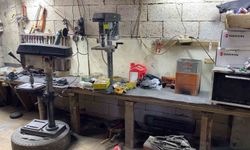 Rize'de silah atölyesine baskın