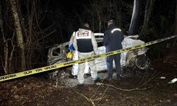 Safranbolu’da feci kaza: Sürücü araçta yanarak hayatını kaybetti