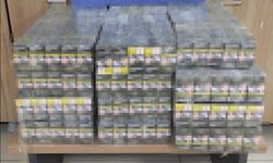 Siirt’te bir araçta bin 800 adet kaçak sigara ele geçirildi