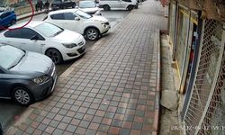 Siirt’te otomobilin kundaklanma anları güvenlik kameralarına yansıdı
