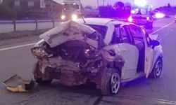 Sinop-Samsun karayolunda 3 araçlı kaza: 4 yaralı