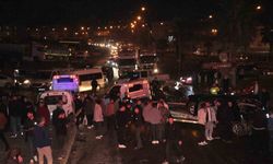 Şırnak’ta freni boşalan vinç 6 araca çarptı: 7 yaralı