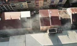 Sultangazi tekstil atölyesinde yangın