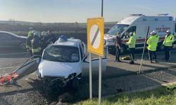 Tekirdağ’da feci kaza: 5 yaralı