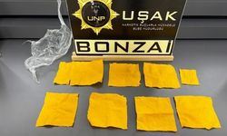 Uşak’ta çok sayıda uyuşturucu madde ele geçirildi