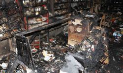 Veresiye alamadığı için bakkalı ateşe verdi