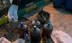 Yeni yıl öncesi 6 ton sahte alkol ele geçirildi