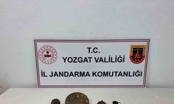 Yozgat’ta tarihi objeler yakalandı