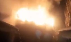 Kalorifer kazan dairesi cayır cayır yandı