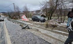 Zonguldak'ta kar yağışı kazayı beraberinde getirdi: 2 kişi yaralandı