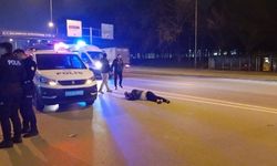 Bursa'da 100 metre ilerideki üst geçidi kullanmadı canından oluyordu