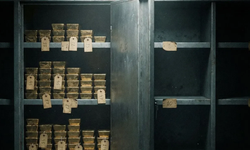 Adliyede 147 milyon liralık soygun: Market arabasıyla çıkış yapmış