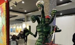 Gericilikle mücadele heykeline soruşturma: 2 gözaltı