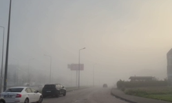 Bursa-Balıkesir yolunda yoğun sis