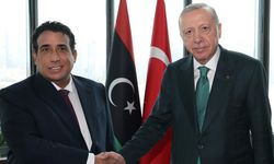 Cumhurbaşkanı Erdoğan, Libya Başkanlık Konseyi Başkanı Menfi ile görüştü