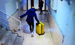 Güllü’nün kızının bavullarla binadan ayrıldığı anlar görüntülendi