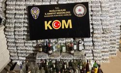 104 bin 212 şişe kaçak içki ele geçirildi