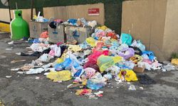 3 gündür toplanmayan çöplere vatandaşlar tepki gösterdi