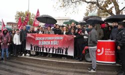 CHP Bursa İl Gençlik Kolları'ndan MESEM eylemi ve tutuklanan TİP'li öğrencilere destek