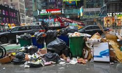 ABD'nin Times Meydanı çöplüğe döndü