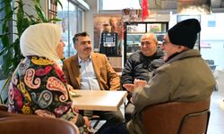 Başkan Yılmaz'dan komşu ziyareti