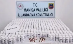 Otoyolda durdurulan araçtan on binlerce hap çıktı