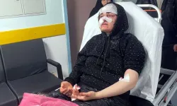 Boşanma aşamasındaki karısını kaldırım taşıyla dövdü