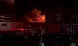 Düzce’de strafor fabrikasında yangın