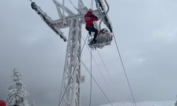 Uludağ’da Korku Dolu Anlar: Telesiyejde 40 Kişi Mahsur