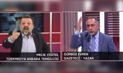Melik Yiğitel ve Gürbüz Evren canlı yayında birbirlerine fena girdi