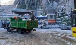 Bursa Büyükşehir’de kış mesaisi sürüyor